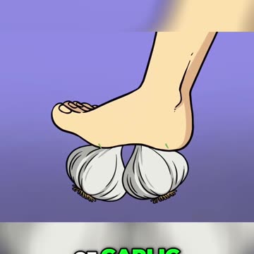 Rubbing Garlic on Your Feet: Mind-Blowing Taste Transfer!