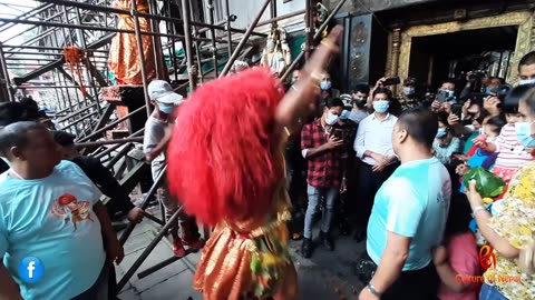 Majipa Lakhe Dance, Hanuman Dhoka