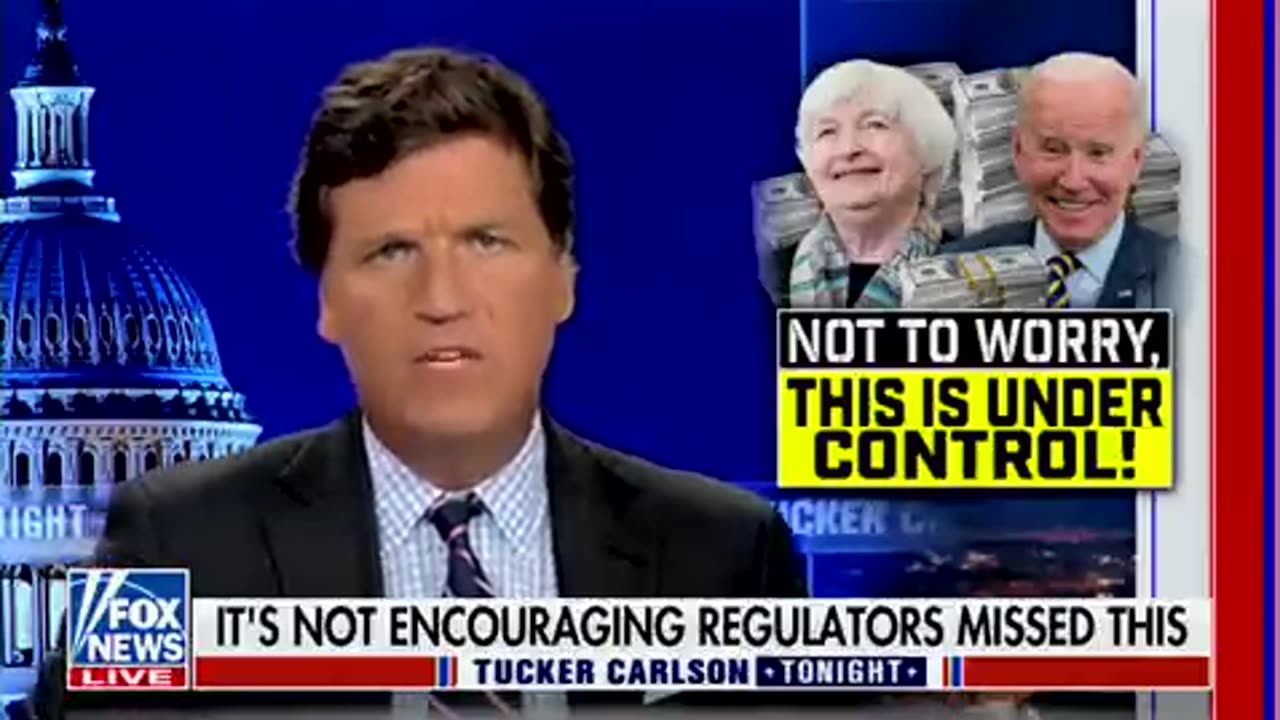 Tucker Carlson on the collapse of SVB!