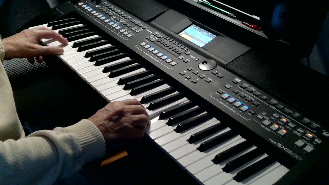 La Paloma (Sebastian Iradier) cover by Henry, Yamaha PSR SX600