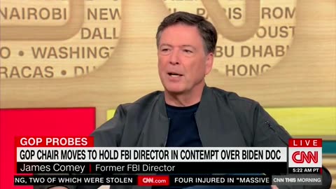 Comey Defends Wray Stiff-Arming Congress Over Subpoenaed Doc