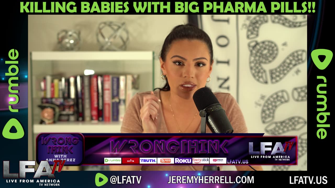 KILLING BABIES WITH BIG PHARMA PILLS!!