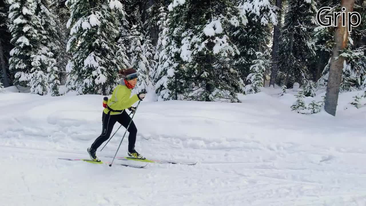 Basic Classic Ski Gear: Grip/Kick