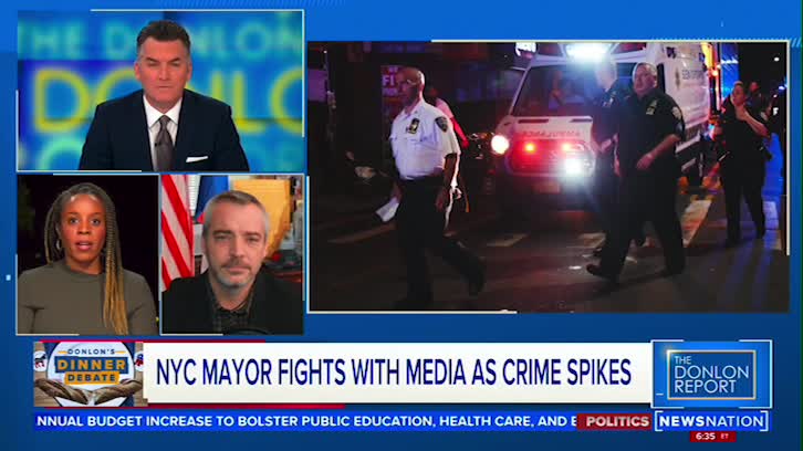NYC Mayor Fights with Media as Crime Spikes