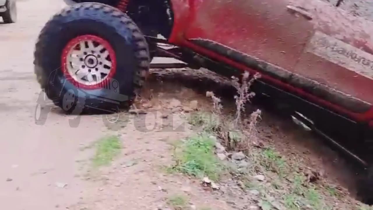 Offroad exciting moments