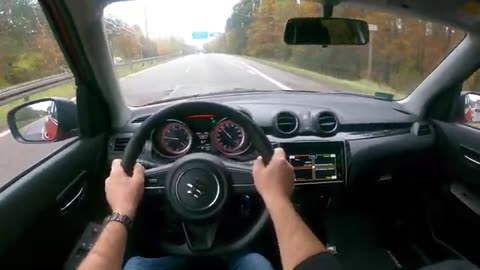 Suzuki swift VI 2023 (1.283 BHP) POV Test drive 635 Joe black