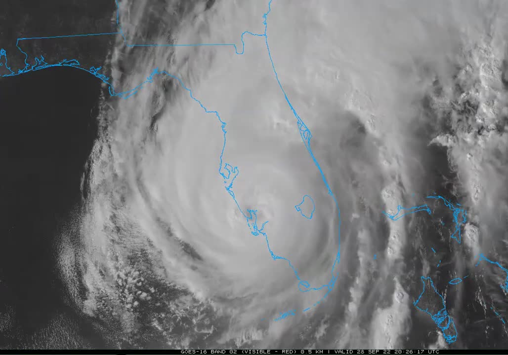 Hurricane IAN Satellite 9-28-22
