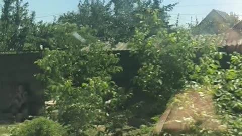 Trains outside the city