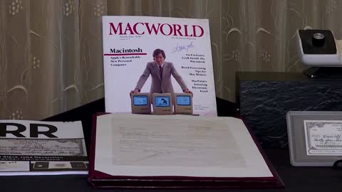 Rare Steve Jobs signed items hit the auction block