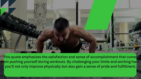 Motivational Words for the Spirit of Exercise