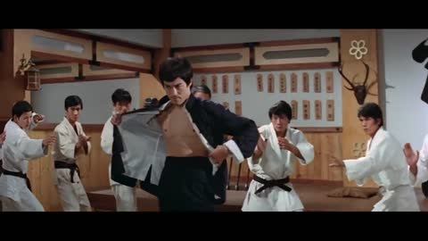 First of fury - Bruce Lee fight