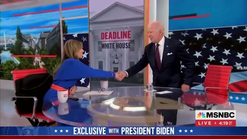 Biden shuffles off for supper.