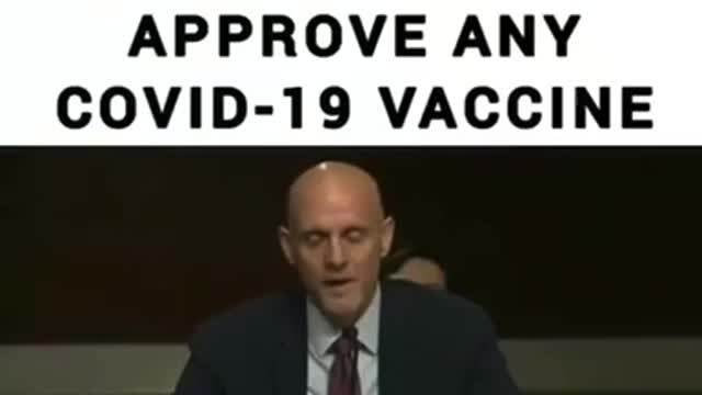 FDA will NOT AUTHORIZE or A P P R O V E C-19 JAB! 💣💥