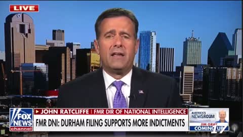 John Ratcliffe says Obama knew that Hillary set up the Trump Russia collusion scandal