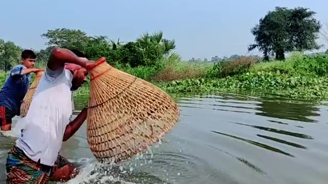 Bamboo Tool pool Fishing Trap