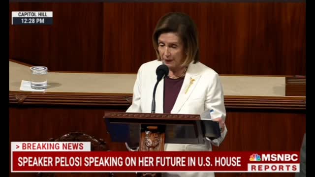 Nancy Pelosi announces she won’t run for leadership post, marking the end of an era