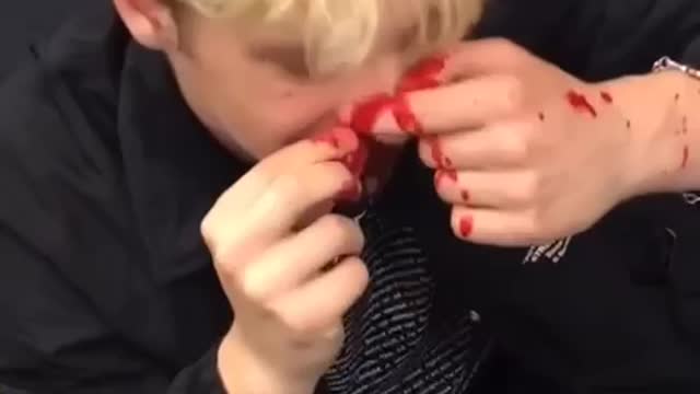Man Rips Nose Ring Out of Some Guy he Assumed was Gay
