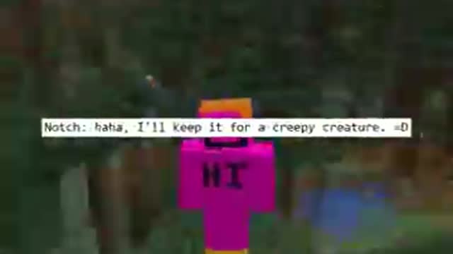 "the creeper before it was a creeper"