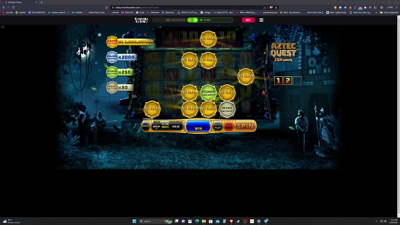 AZTEC QUEST Slot, Small Bet Big Win!!!