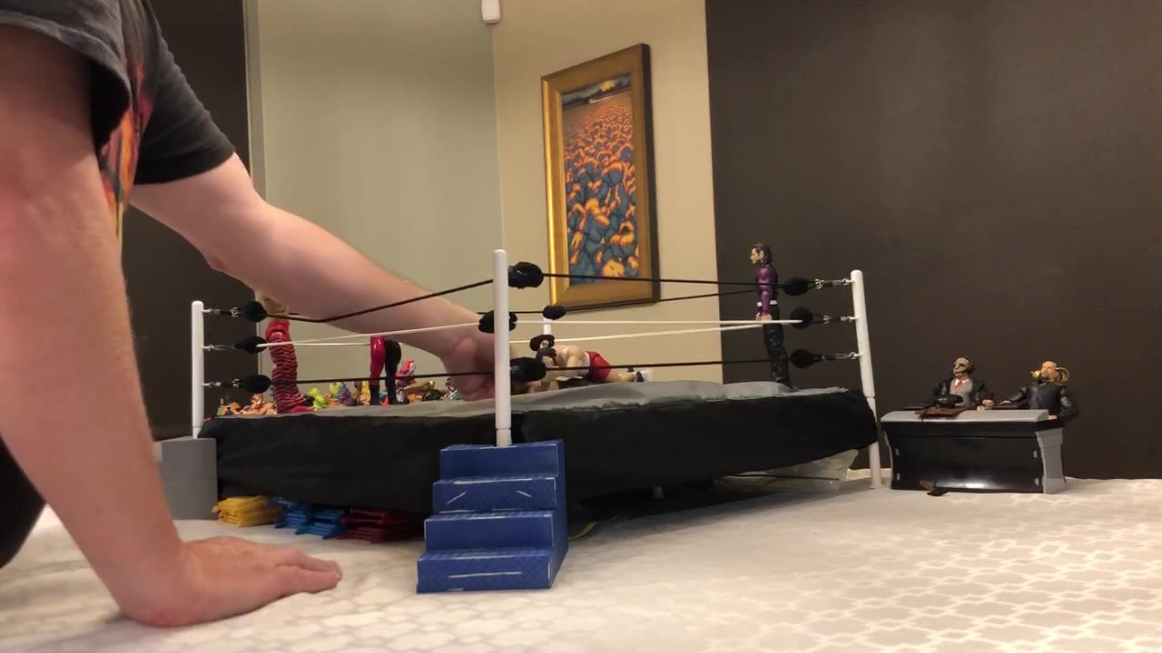 Action figure wrestling blackout episode four for 2023