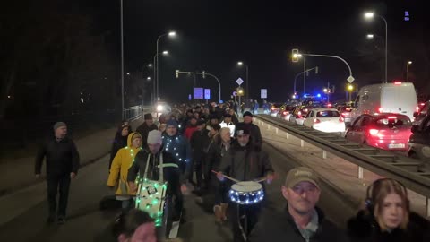 Waren-Müritz - Start und Rückkehr vom Aufzug 28-11-2022