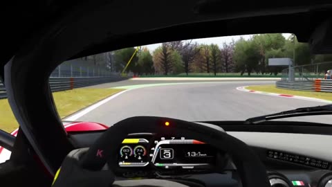 3/3 - Assetto Corsa | Ferrari FXX K (ONBOARD) "Mugello" circuit | Logitech G25