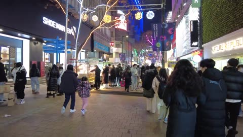 The world needs to know this | nightlife in korea | Atmosphere of Myeongdong #62