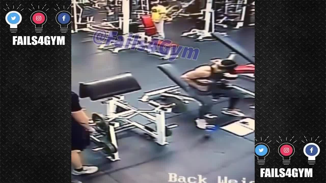 Funny gym failed videos