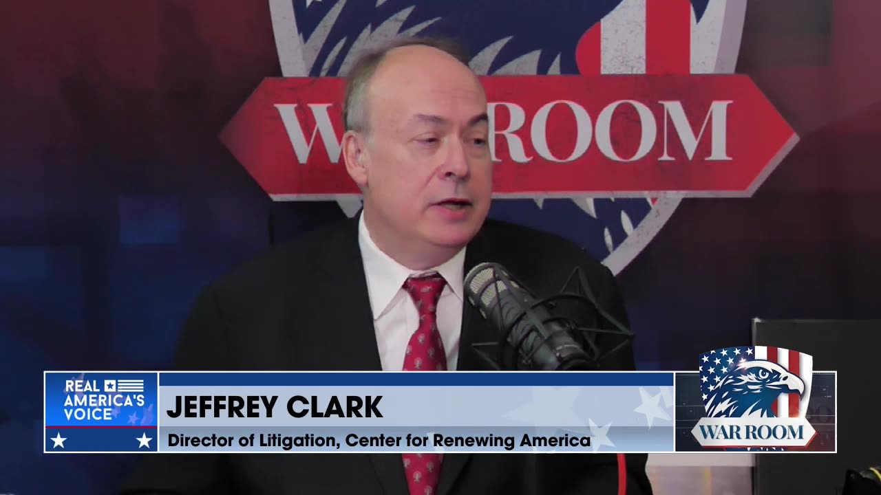 Jeff Clark On Investigating The Corrupt DOJ: "You Can't Not Push Back On The Schoolyard Bully"