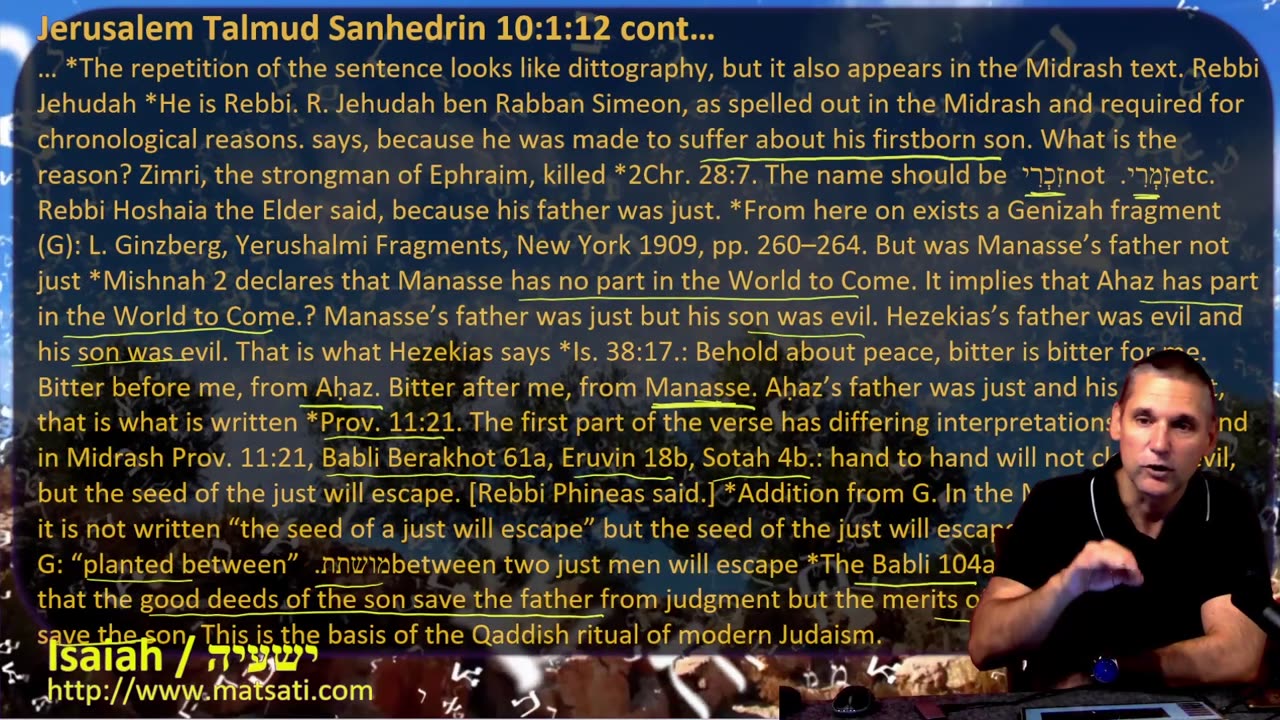 Dr Duane Miller - The Targum Interprets Isaiah 38:17-22: The Connection Between Torah, Peace, Truth