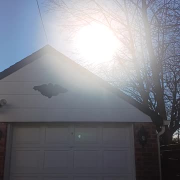 Sunrise this cold morning.