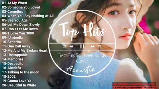 BEST LOVE SONG - English Chill Songs - Popular Pop Songs