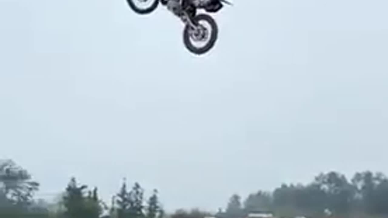 Motorcycle stunt