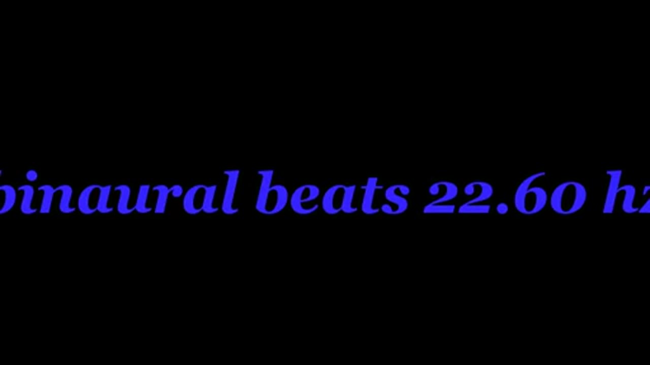 binaural beats 22 60 hz