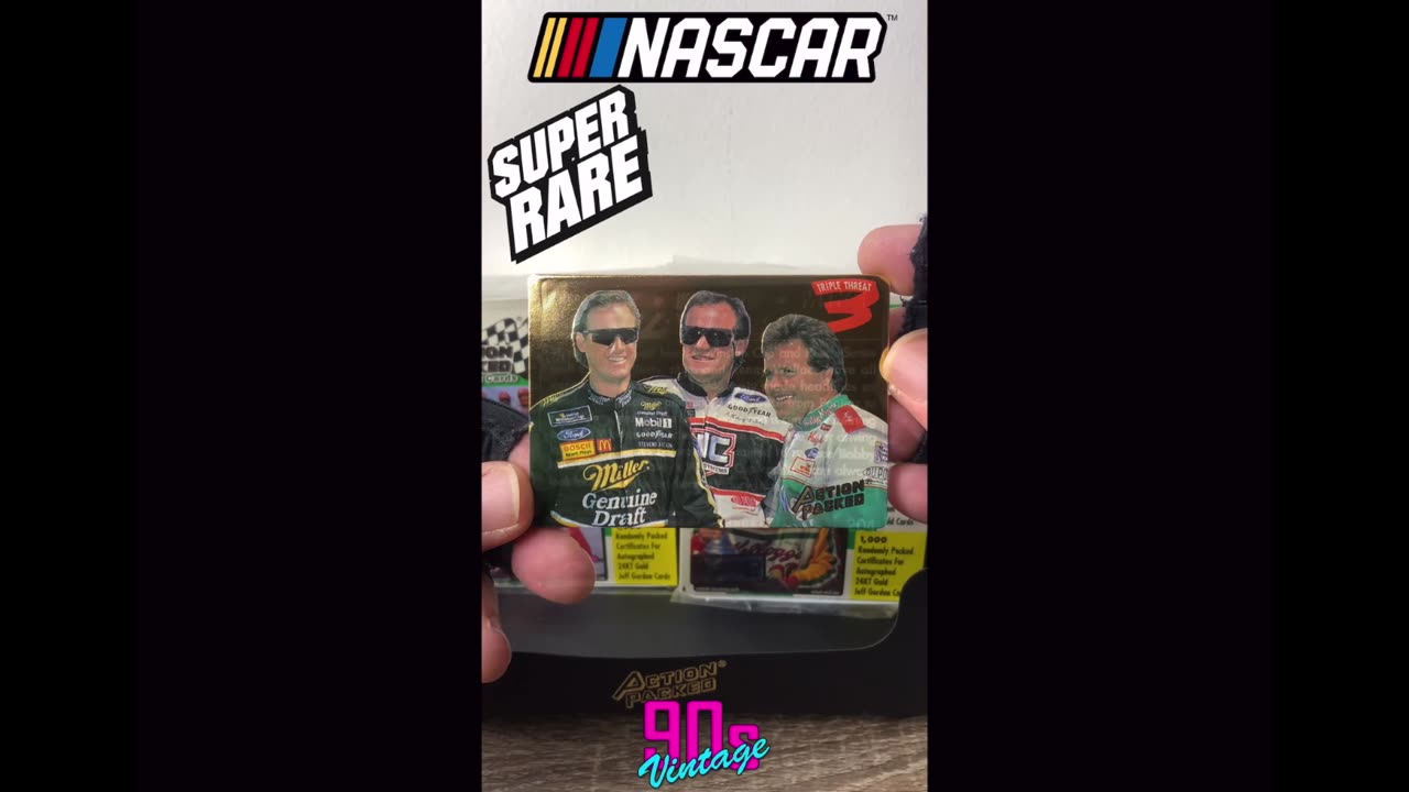 90's NASCAR Cards Breaking (YouTube shorts compilation)