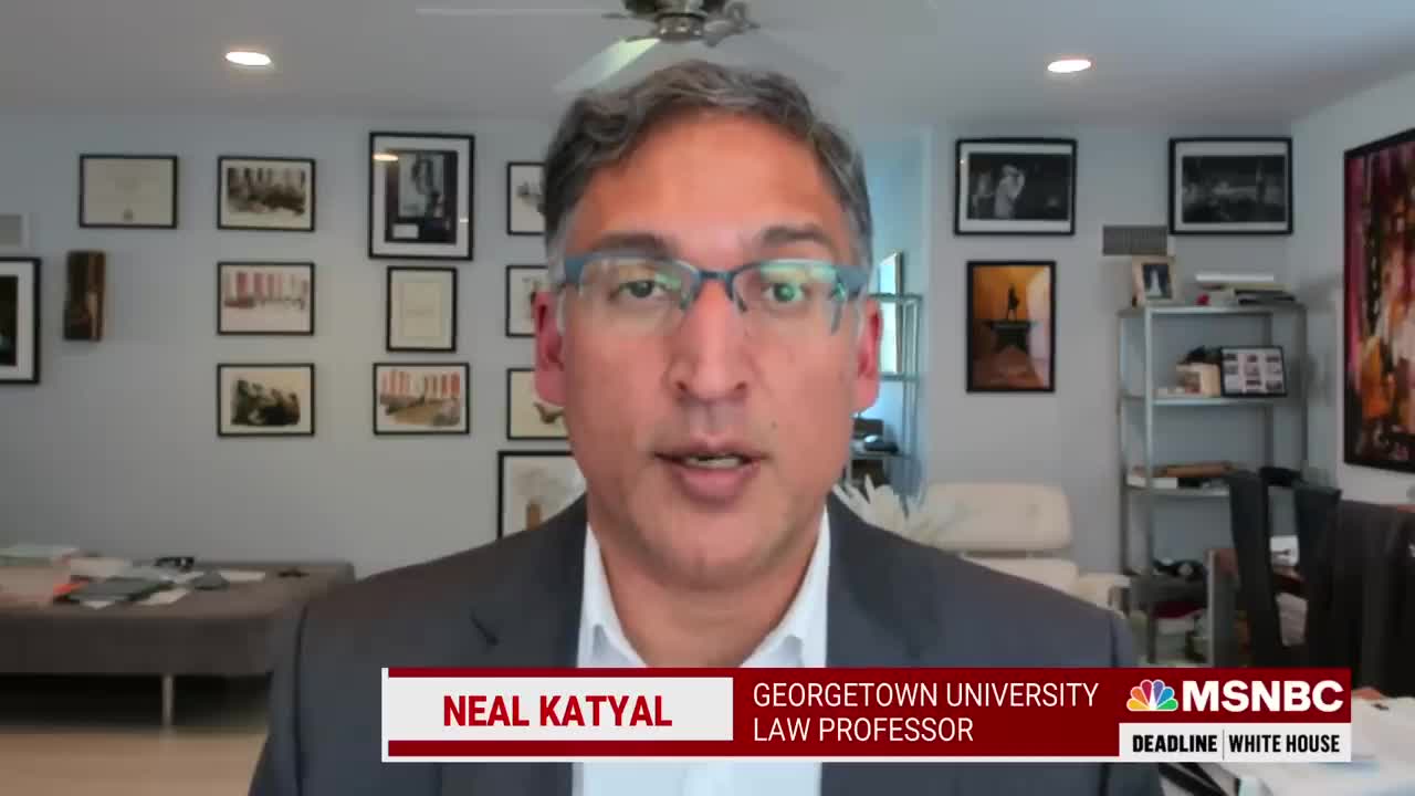 Neal Katyal: Obstruction Case Against Trump Is ‘Very Strong