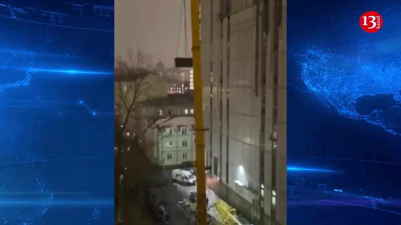 Air defense system is placed on roof of Moscow business center