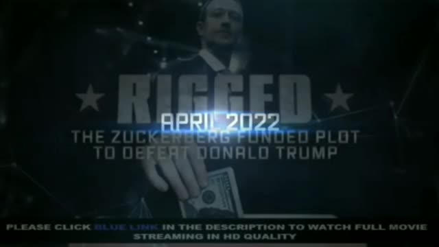 "THE NEW DOCUMENTARY THE 2020 MARK ZUCKERBERG ELECTION TAKEOVER CALLED RIGGED"