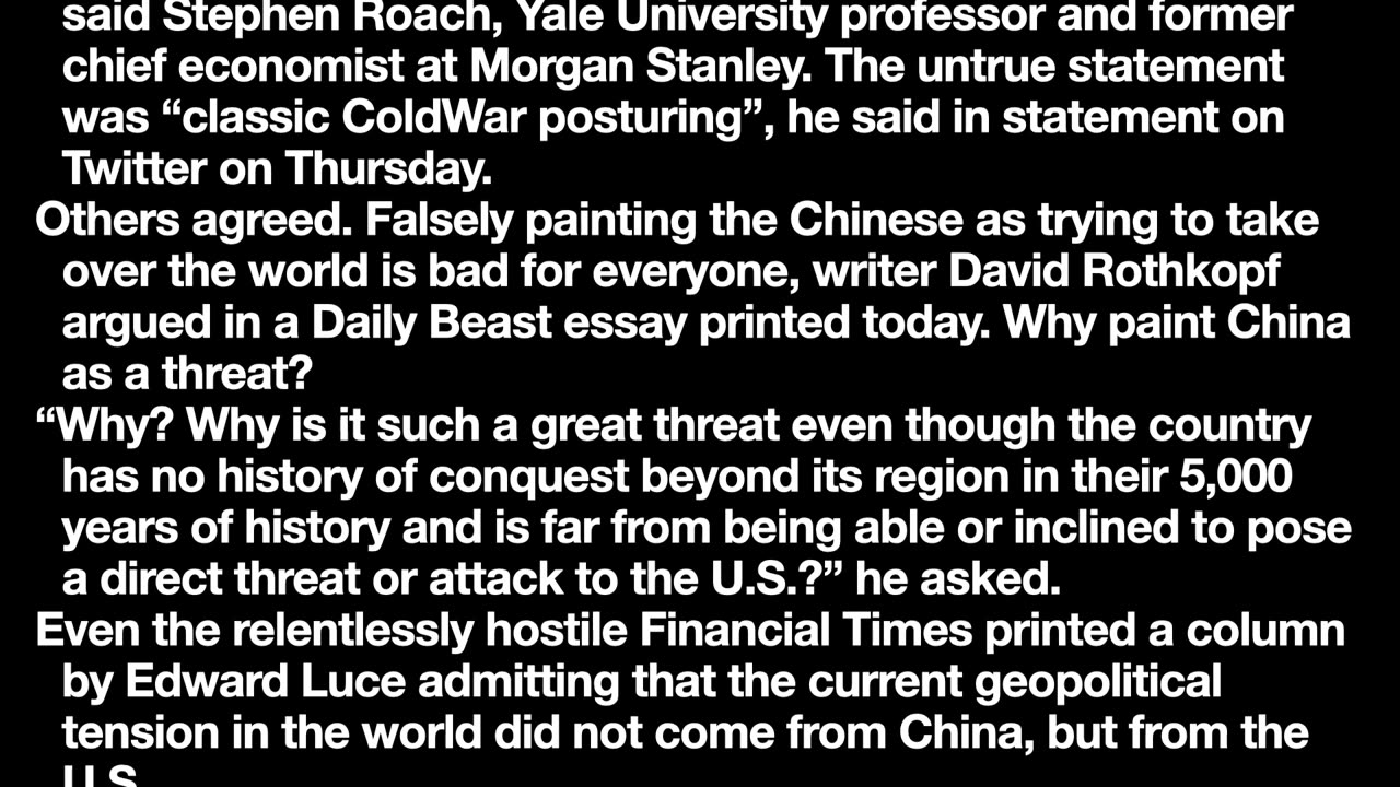 U.S. intellectuals speak out against Asia war By- Nury Vittachi