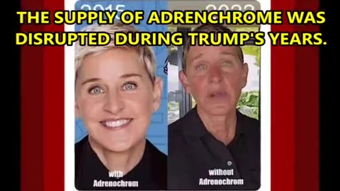 ADRENOCHROME IS THEIR DRUG