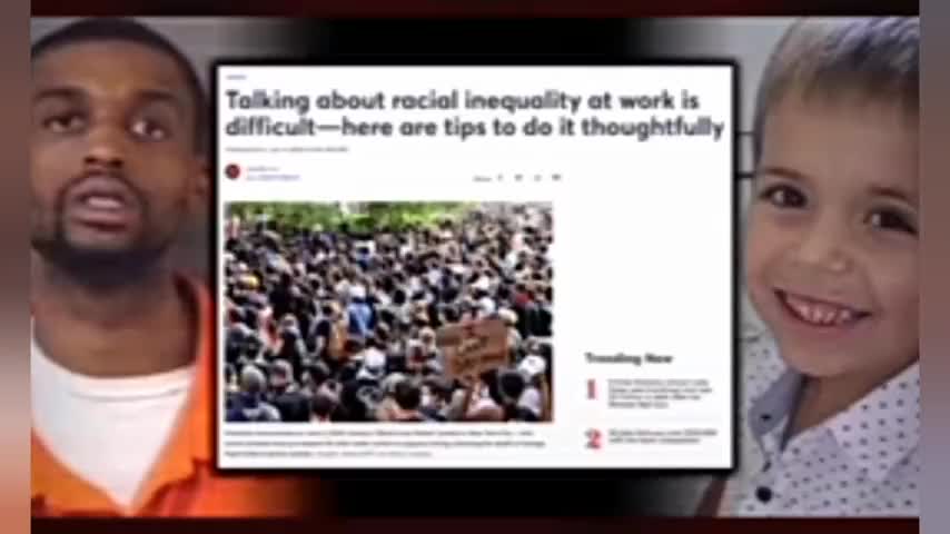 Media silence on murder of 5 year old white boy