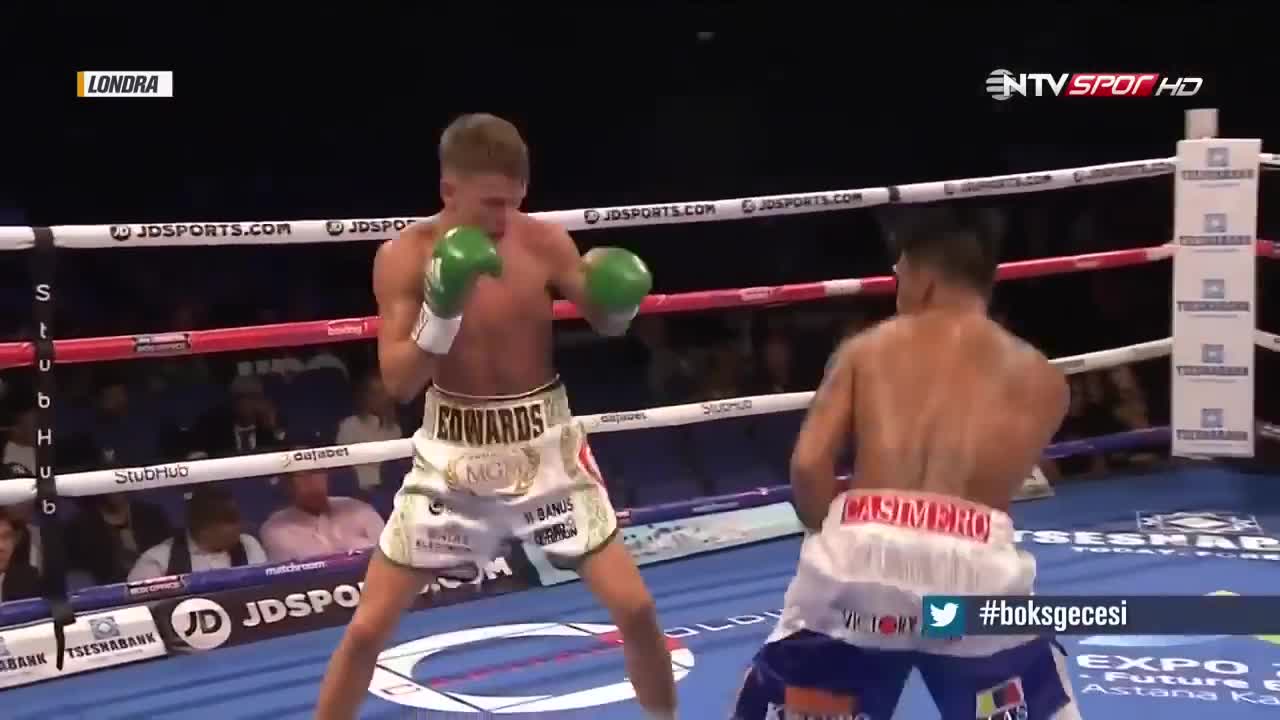 John Riel Casimero vs Charlie Edwards - Full Fight Knockout Highlights