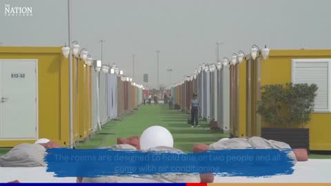 Unique World Cup 'fan village' unveiled by Qatar organisers | The Nation