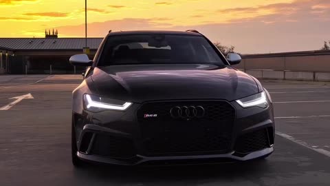 RS6 Sunset vibes..🥶