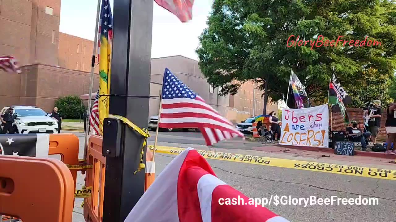 "Goon Squad" Attempt To Stop J6 Vigil 05/17/2023