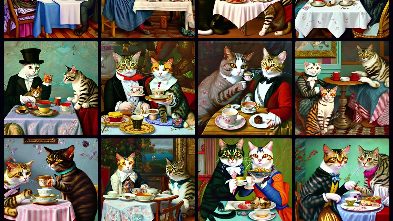 A FANCY CAT RENAISSANCE [4K]