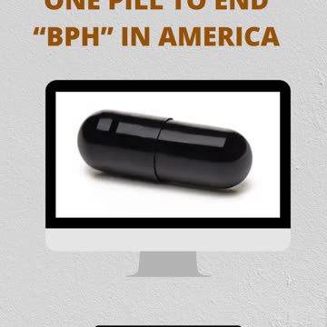 Prostate Fix Shocks Doctors? One pill to end “BPH” in America