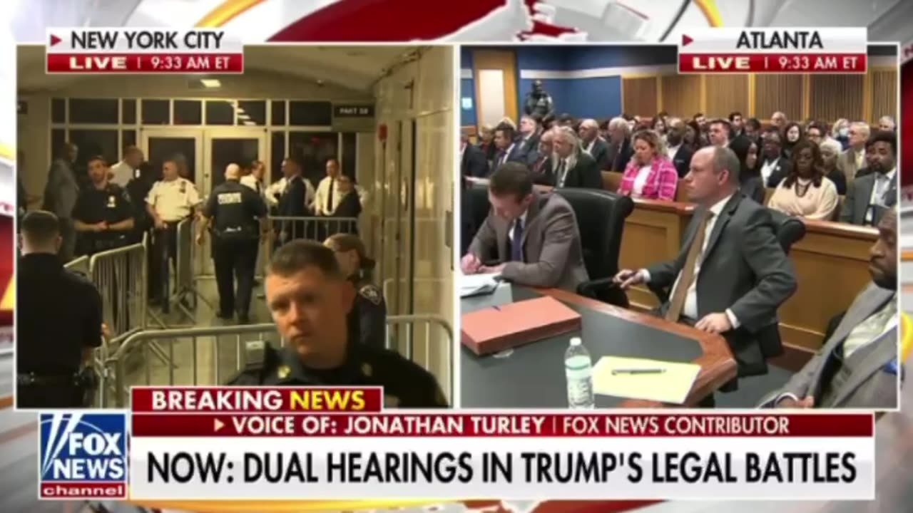Dual Hearings Today in Trump's Legal Battles