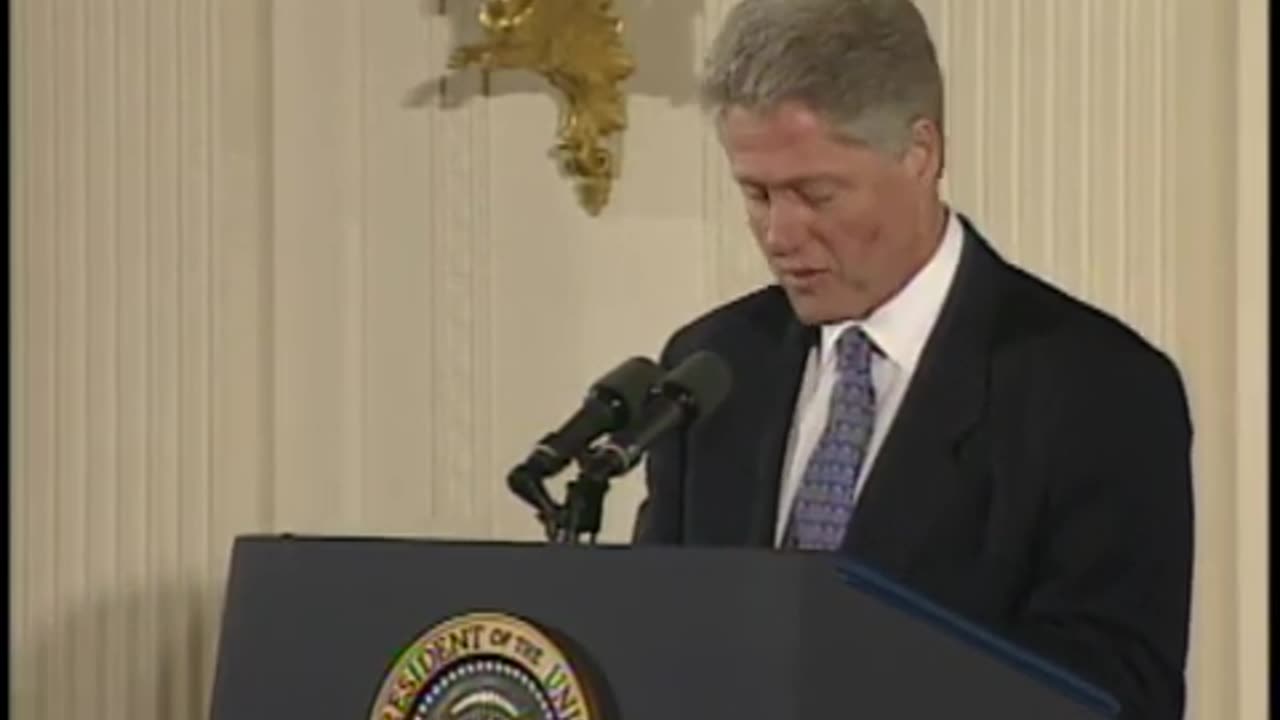 President Bill Clinton Apologizes For Syphilis Experiment 05.16.1997 - FULL