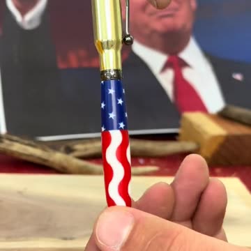 Trump not afraid of fire amazing pen